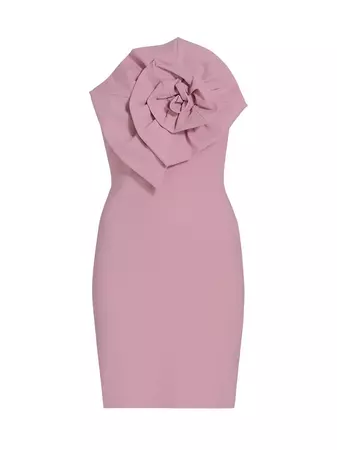 Shop Chiara Boni La Petite Robe Malva Jersey Strapless Minidress | Saks Fifth Avenue