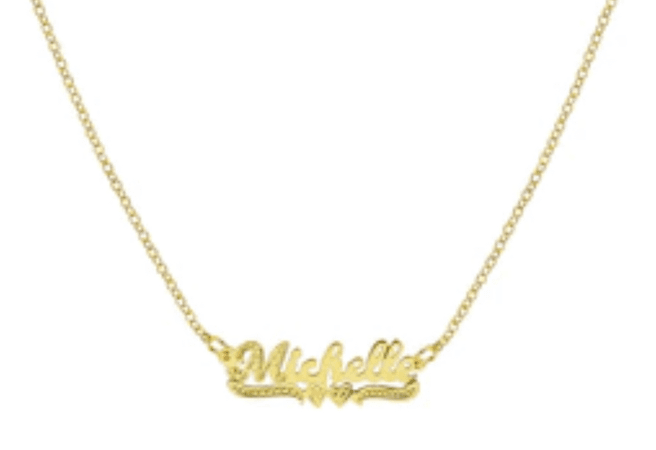 name necklace