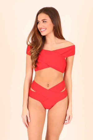 Wrapped In Red Swimsuit – Hazel & Olive
