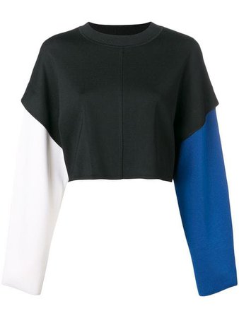 Mugler cropped sweatshirt $507 - Buy Online SS19 - Quick Shipping, Price
