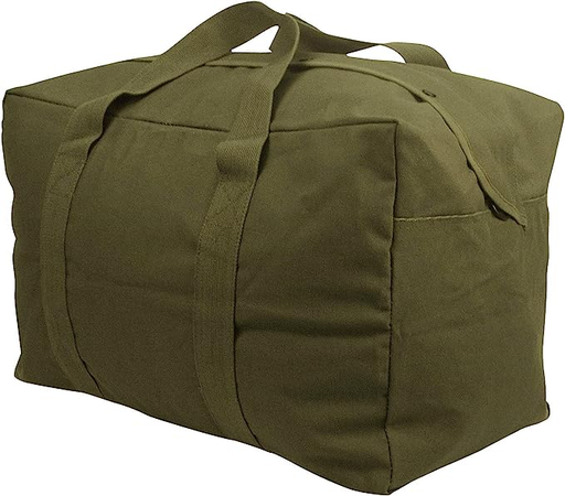 Rothco Canvas Parachute Cargo Bag Extra Large Duffle Bag 75L