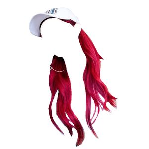 Red Hair PNG Hat