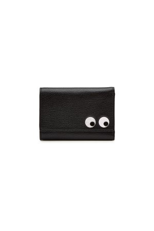 Eyes Trifold Leather Wallet Gr. One Size