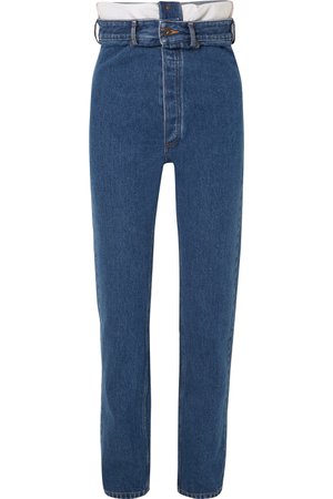 Extra Long High Waisted Jeans by Y/Project
