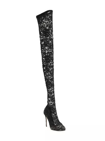 Dolce & Gabbana Coco thigh-high Boots - Farfetch