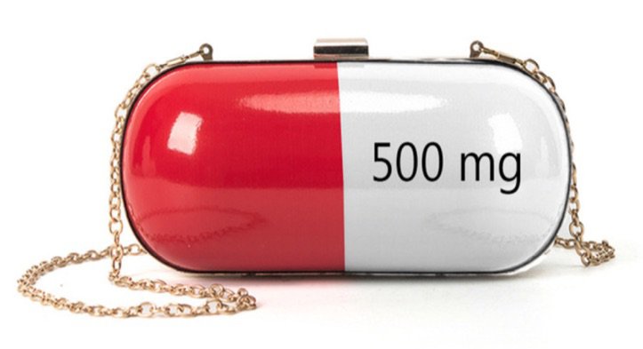 pill capsule purse