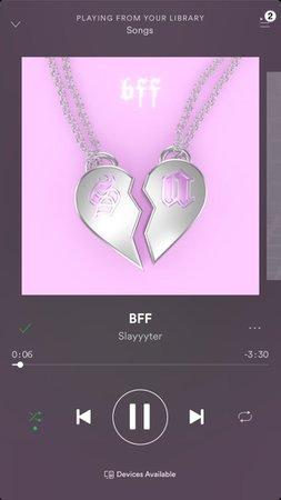 miss yyy on Twitter: "bff is about to hit 100k streams... i could cry..," / Twitter