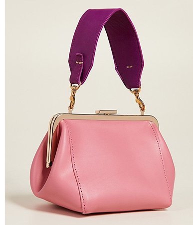 pink purple bag