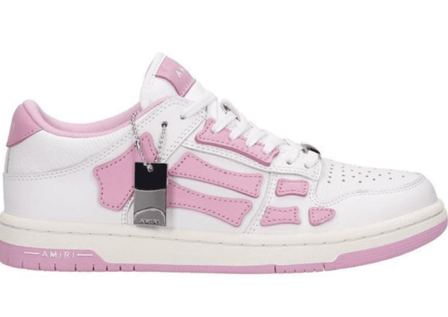 pink amiri sneakers