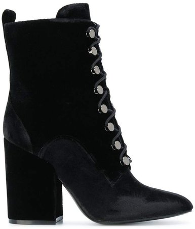 Kendall+Kylie lace up boots