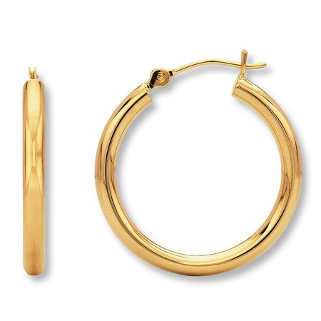 Hoop Earrings 14K Yellow Gold | Hoop Earrings | Earrings | Jewelry | Jared