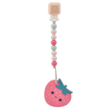 Strawberry Silicone Teether Set – Loulou LOLLIPOP