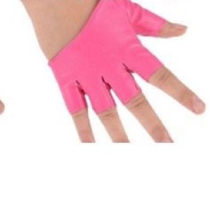 pink leather gloves pink accessories