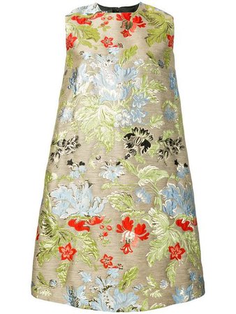 Rochas embroidered A-line dress $2,074 - Buy Online SS19 - Quick Shipping, Price