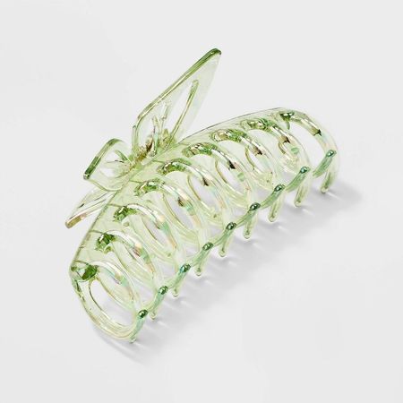 Butterfly Claw Hair Clip - Wild Fable™ Green : Target