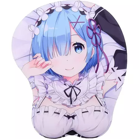Re: Zero Rem 3D Anime Mouse Pads with Wrist Rest Gaming Mousepads 2Way Skin (MK0017) - Walmart.com