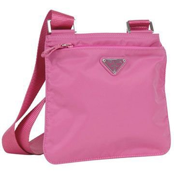 Prada Tessuto Sport Messenger Bag pink