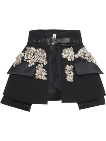 Black skirt w/ jewels