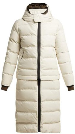 Templa - Verba Quilted Down Filled Coat - Womens - Grey