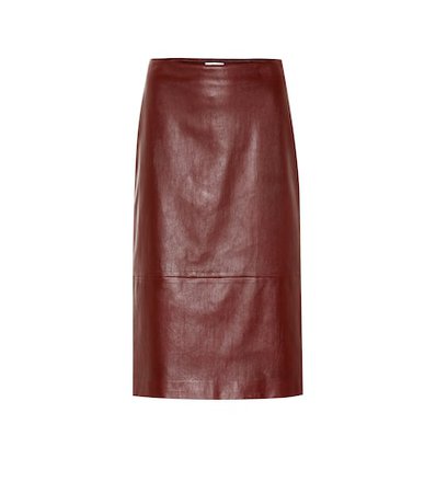 Jaston leather skirt