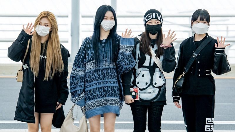AESPA Bid Adieu To Korea In Style At Incheon Airport | InkiStyle