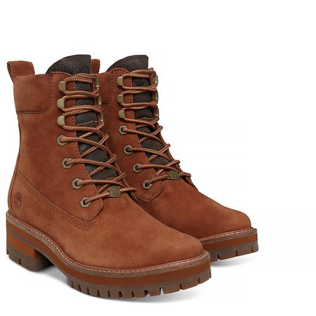 timberland girl boots brown