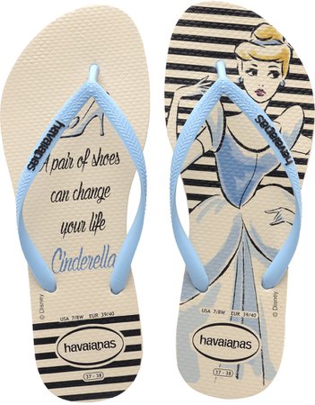 Cinderella Flip flops Disney