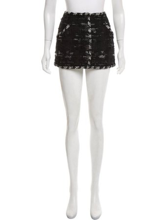 Chanel Tweed Mini Skirt - Clothing - CHA331407 | The RealReal