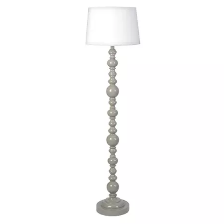 Turned Floor Lamp Gray - Pillowfort™ : Target