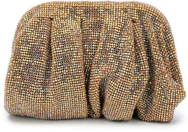 Benedetta Bruzziches Crystal-Embellished Clutch Bag