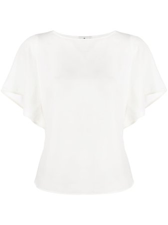 Shop white Etro ruffled-sleeves blouse with Express Delivery - Farfetch
