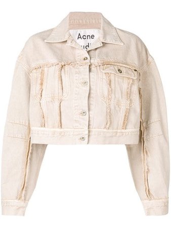 Acne Studios cropped denim jacket