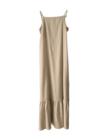 The linen Oaxaca dress