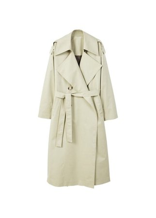 MANGO Double breasted trench