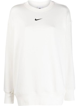 Nike Oversized Crew Neck Sweater - Farfetch