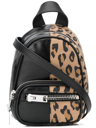 Alexander Wang Mini Leopard Backpack - Farfetch