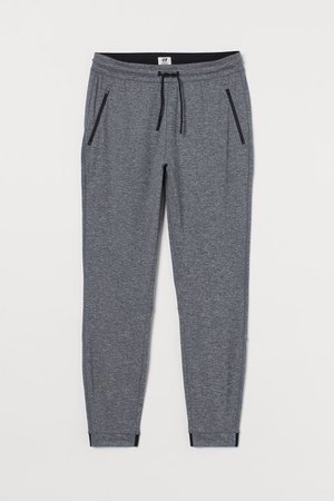 Sports Pants - Dark gray melange - Men | H&M US