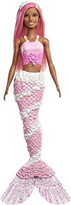Barbie FXT10 Dreamtopia Mermaid Doll, Pink Hair: Amazon.co.uk: Toys & Games