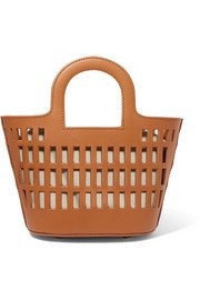 BY FAR | Annie croc-effect leather tote | NET-A-PORTER.COM