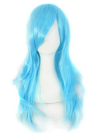 Amazon.com: MapofBeauty 70cm/ 28 inch Cosplay Curly Anime costume Fashion Wigs(White): Beauty
