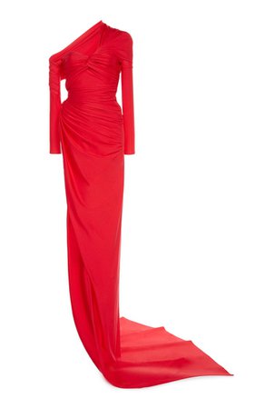 Draped Jersey Gown By Balenciaga | Moda Operandi