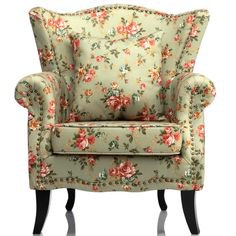 Ebron 26" Wide Polyester Wingback Chair
