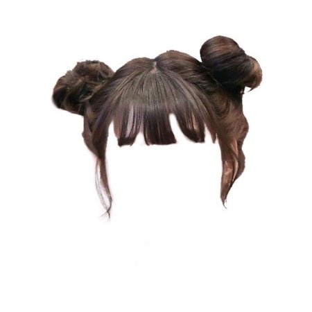 space buns hair