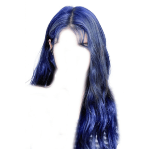 BLUE HAIR PNG