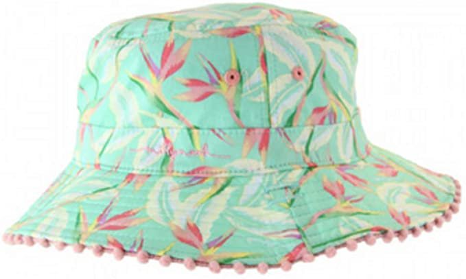Amazon.com: MILLYMOOK AND DOZER Girls Reversible Bucket HAT Paradise Mint Size S 0-12 Months: Clothing
