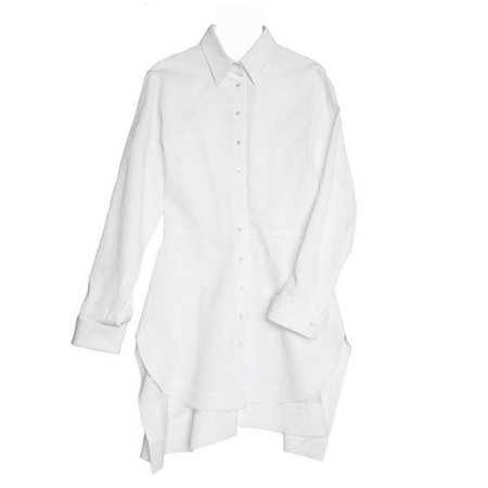 Alaïa White Twill Cotton Shirt ($800)