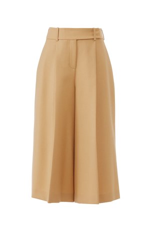 Oversized Beige Culottes by Jil Sander Navy for $135 | Rent the Runway