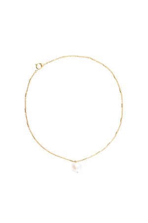 Classic Pearl Ankle Chain — CbyC