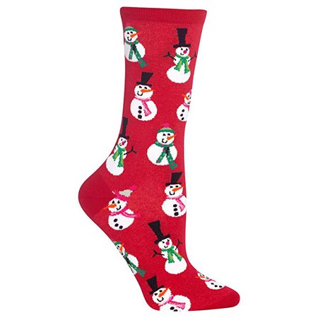 Hot Sox Women's Holiday Fun Novelty Crew Socks at Amazon Women’s Clothing store