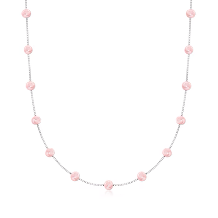 Ross Simons pink necklace